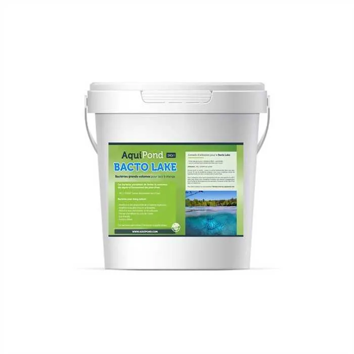 Aquipond Bactolake - 5kg pour 5000M² - Bactéries pour étang naturel