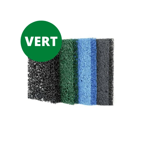 Tapis Matala Vert 120 x 100 x 3.8CM - Idéal pour filtration