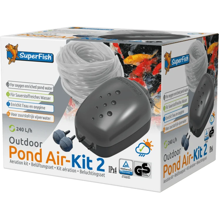Pond Air-Kit 2 - Set d'aération - Pour bassin de 0 à 3m³