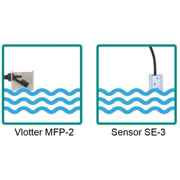Ensemble régulateur de niveau d'eau pour skimmer de piscine - Aquaforte