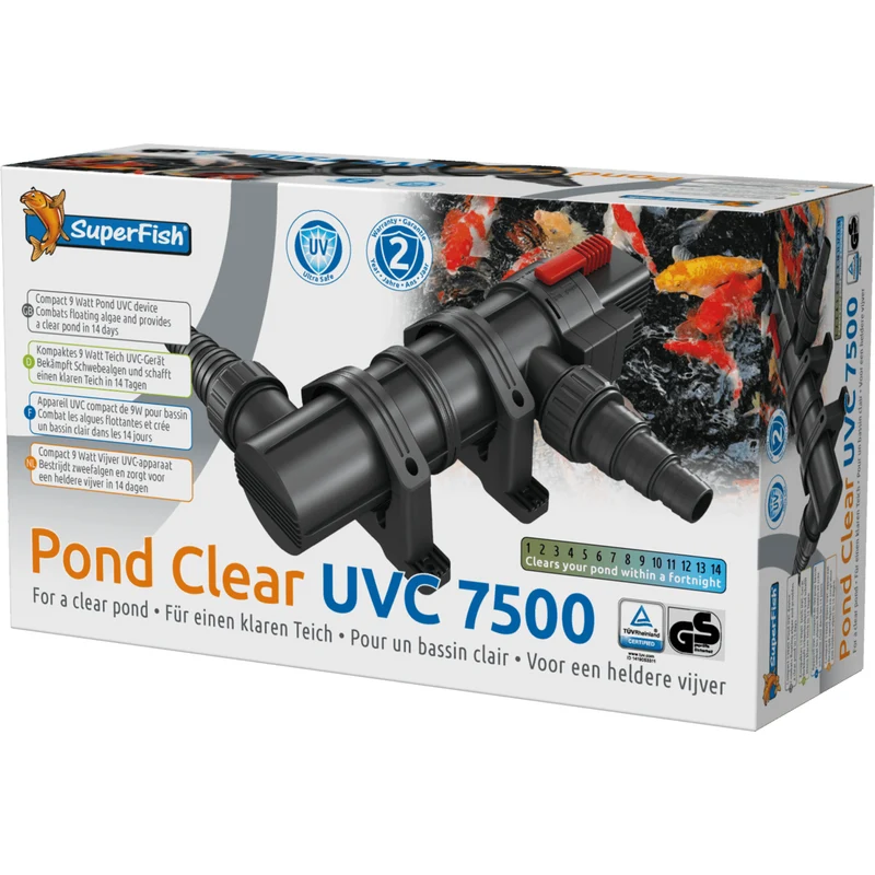 Pond Clear UV-C 9W - PL Appareil UV-C - Superfish