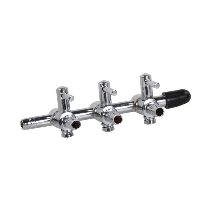 Vanne pour petite pompe à air 4mm - 3/5 voies - Aquaforte