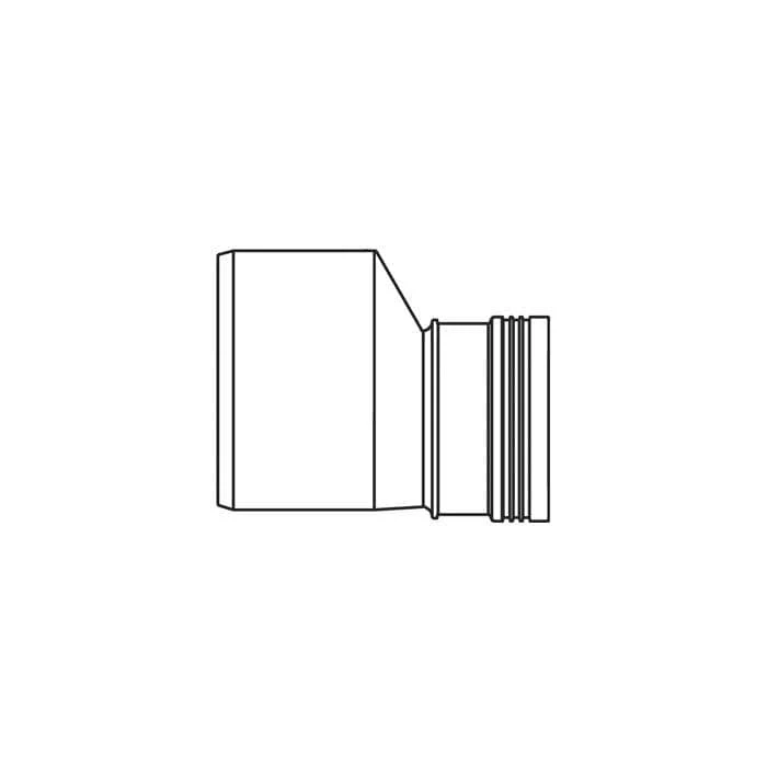 Bague de réduction PP M/F - À emboiter - Pour évacuation