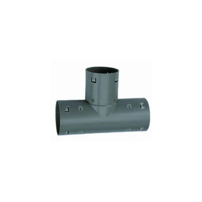 Pièce en T 90° (3x raccords à encliqueter) PVC pour tuyau de drainage
