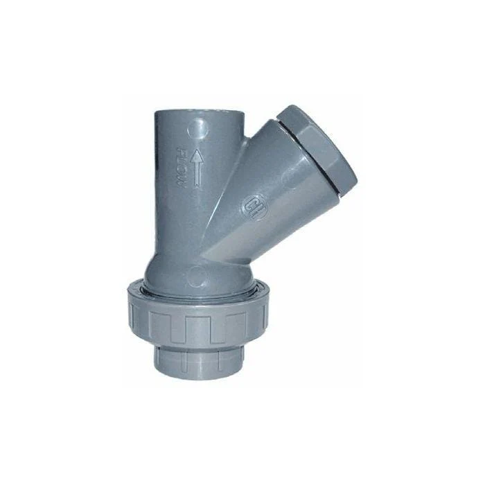 Clapet anti-retour avec balle modèle "Y" avec filet intérieur PVC - À filet - Sous pression