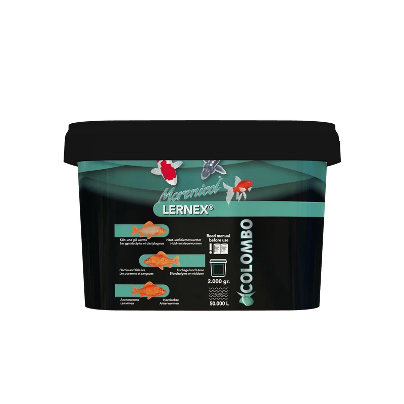 Lernex 2000gr/50.000litres - Contre les vers de la peau et des branchies - Morenicol Colombo
