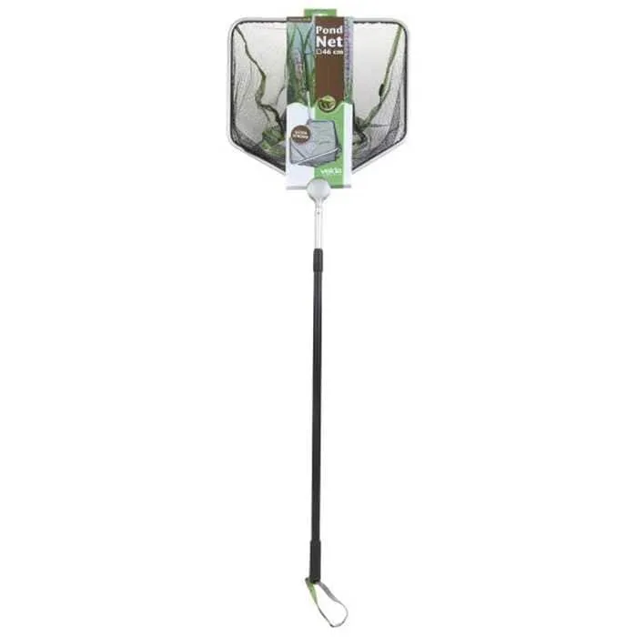 Epuisette Pond Net Carré 180/46CM - Pour poissons et végétaux - Velda