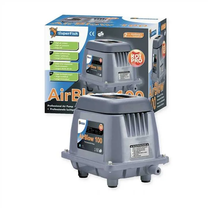 Koi Pro AirBlow 100 - Pompe à air à haute réputation - Superfish