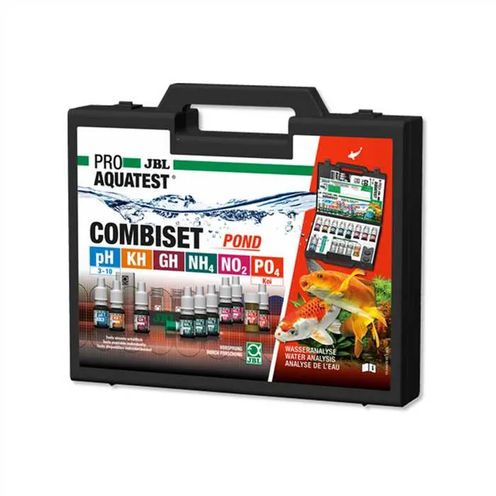 JBL Pro Aquatest Combiset Pond - Valise d'analyse complète pour bassin