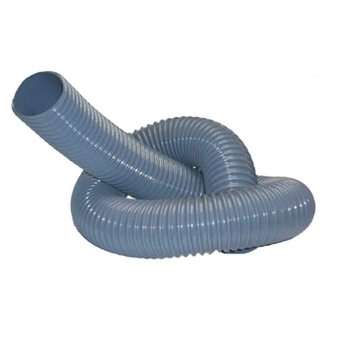 Tuyau 75MM soupe gris PVC - Avec serpentin rigide