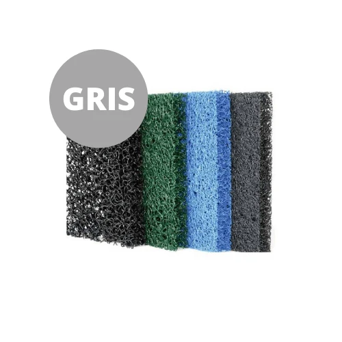 Tapis Matala Gris 120 x 100 x 3.8CM - Idéal pour filtration