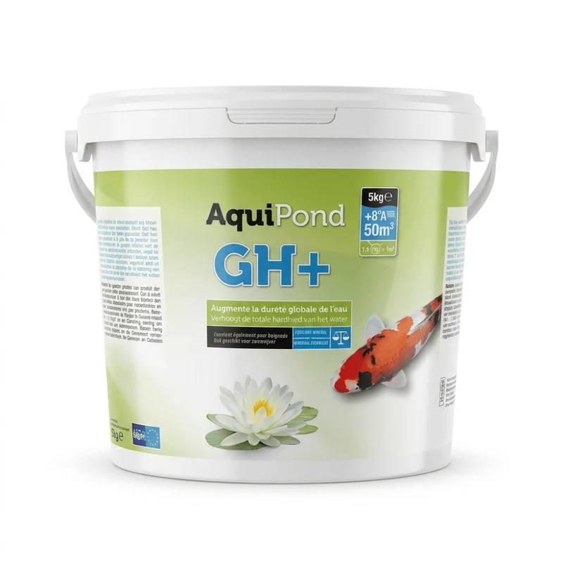 Aquipond GH+ 5kg - Augmente la dureté totale (GH)