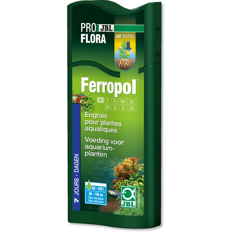 ProFlora Ferropol - Fertilisant pour plantes en aquarium d'eau douce - JBL