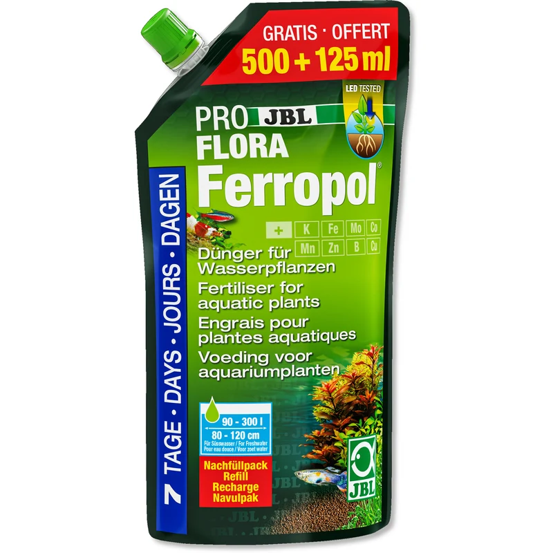 ProFlora Ferropol - Fertilisant pour plantes en aquarium d'eau douce - JBL