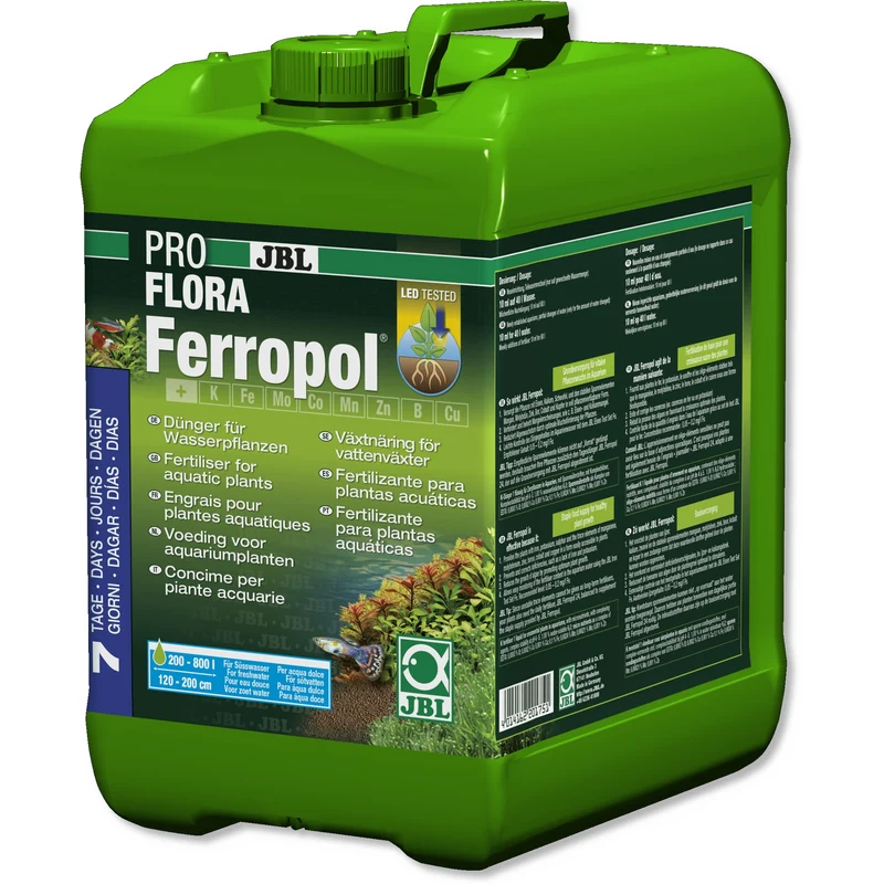 ProFlora Ferropol - Fertilisant pour plantes en aquarium d'eau douce - JBL