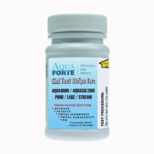 AquaForte 5-pad teststrips (50st) - Test en bandelettes