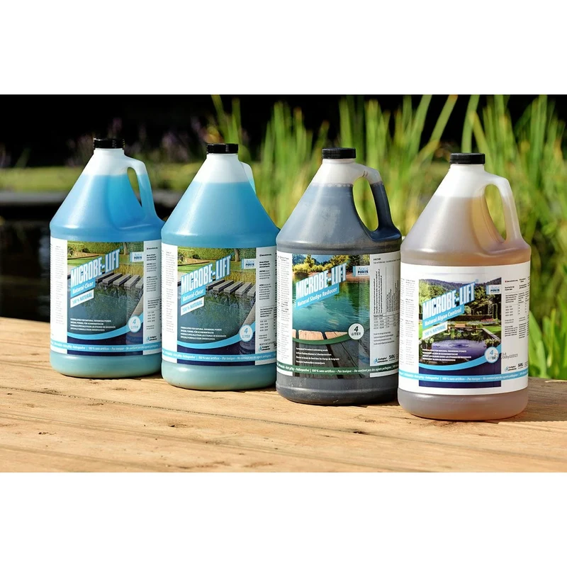 Kit de maintenance pour bassin de baignage et piscine naturelle - Microbe-Lift