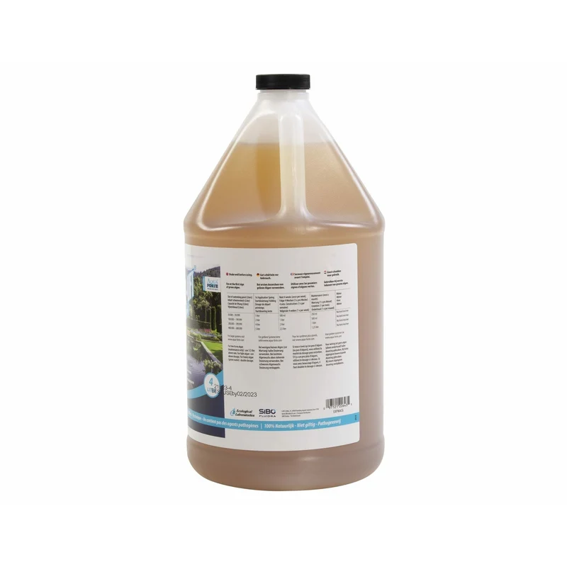 Microbe-Lift Natural Algea Control 4 litres - Paille d'Orge Liquide - Idéal pour Piscine Naturelle