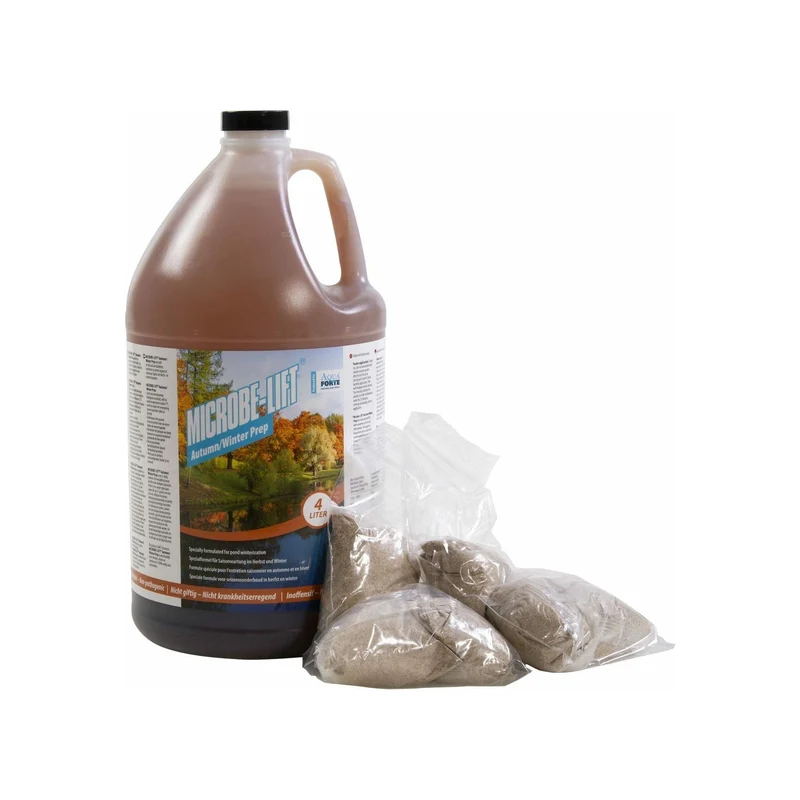 Microbe-Lift Automne/hiver 4 litres - Formule spéciale pour l'automne et l'hiver