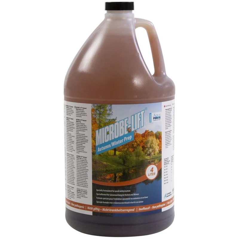 Microbe-Lift Automne/hiver 4 litres - Formule spéciale pour l'automne et l'hiver