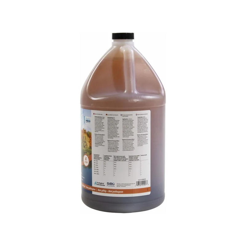 Microbe-Lift Automne/hiver 4 litres - Formule spéciale pour l'automne et l'hiver
