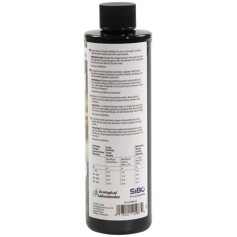 Paille d'Orge Liquide - 250ML - Anti-Algues - Extrait Liquide
