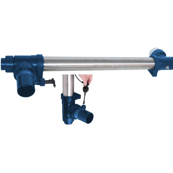 UV-C 130W Amalgame avec contacteur débitmètre - TL Appareil UV-C - Aquaforte
