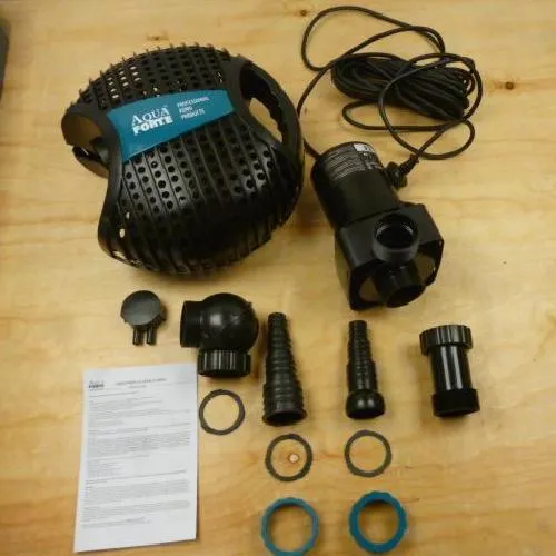 O-16000 - Pompe pour étang - Aquaforte