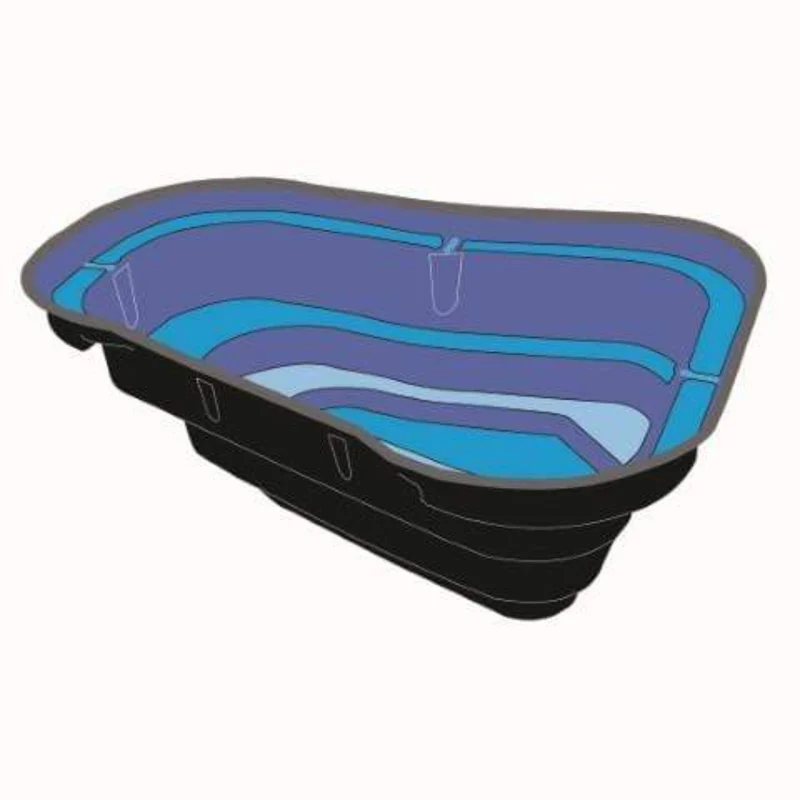 Start 1000 - Bassin à enterrer 215 x 170 x 65CM - 1000litres - Ubbink