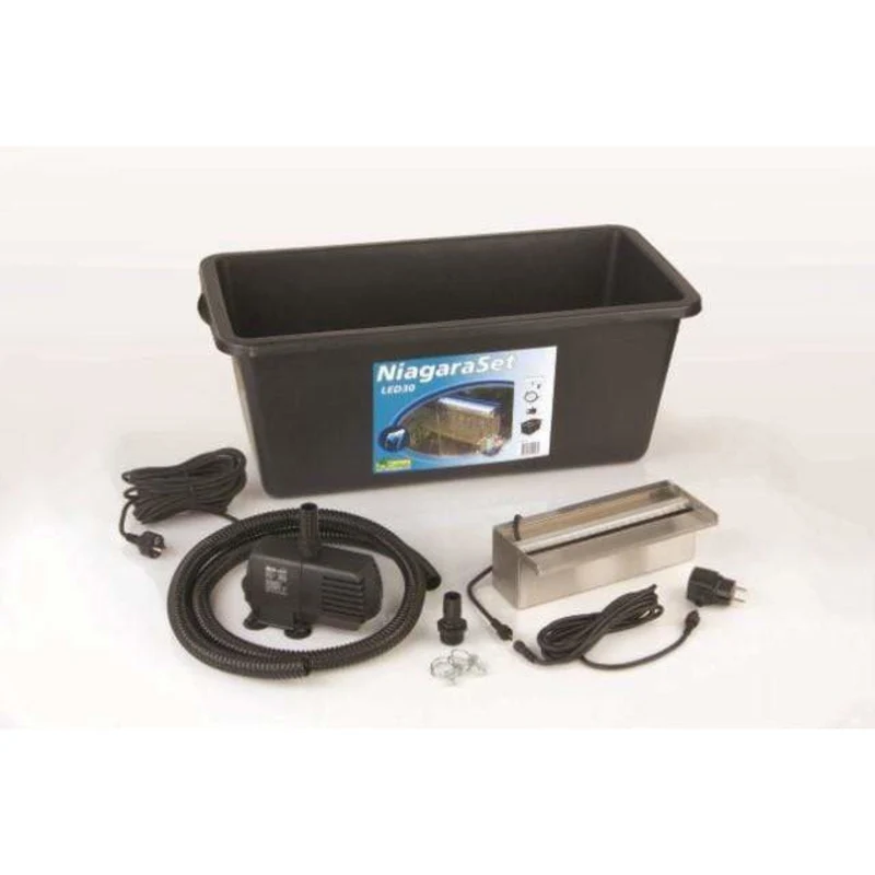 Set Niagara 30 Led Lame d'eau / Cascade en Inox