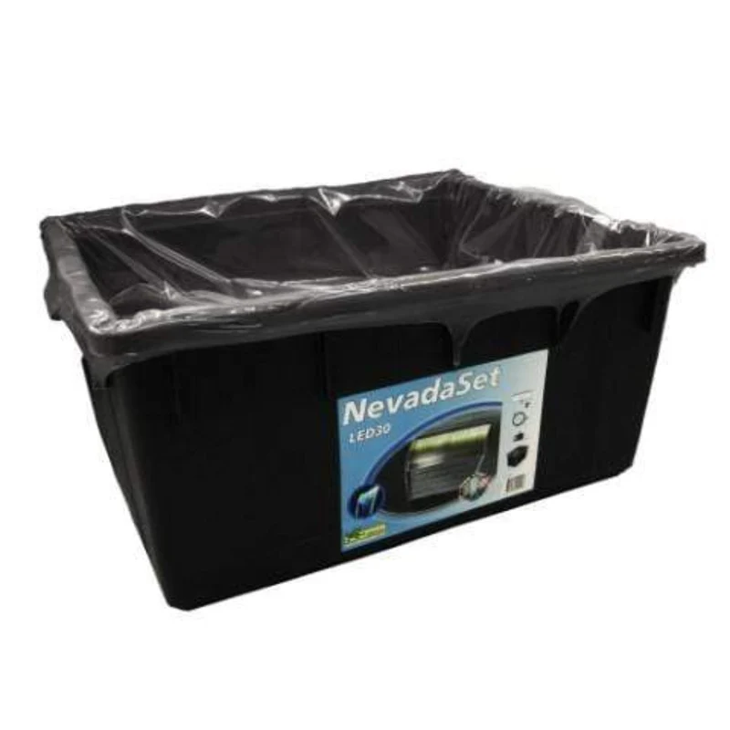 Set Nevada 30 Led - Cascade/Lame d'eau en Inox