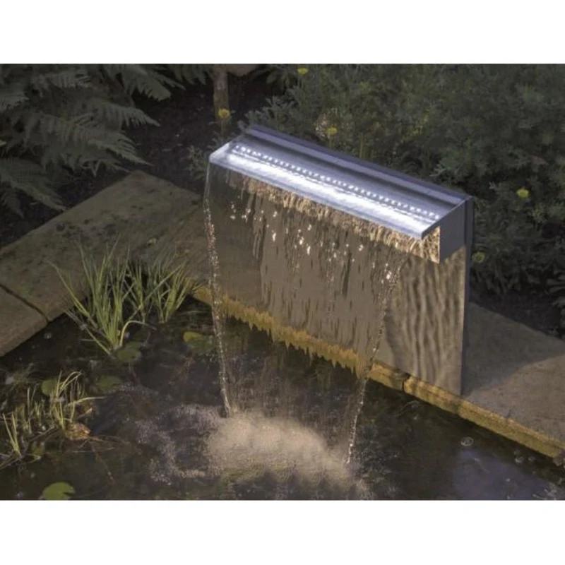 Set Niagara 60 Led Lame d'eau / Cascade en Inox