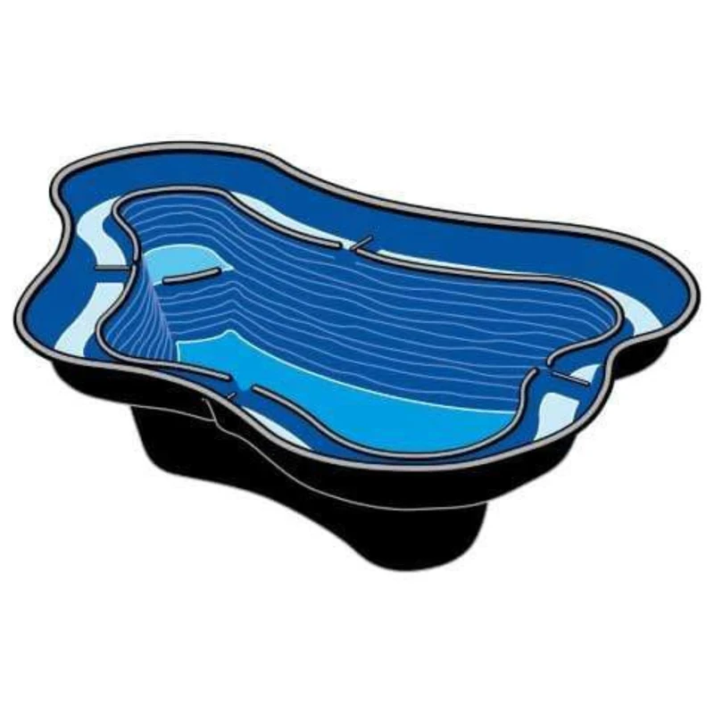 Calmus SIV - Bassin à enterrer 215 x 145 x 50CM - 530litres - Ubbink