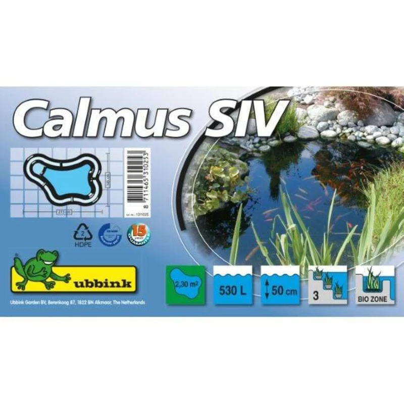 Calmus SIV - Bassin à enterrer 215 x 145 x 50CM - 530litres - Ubbink