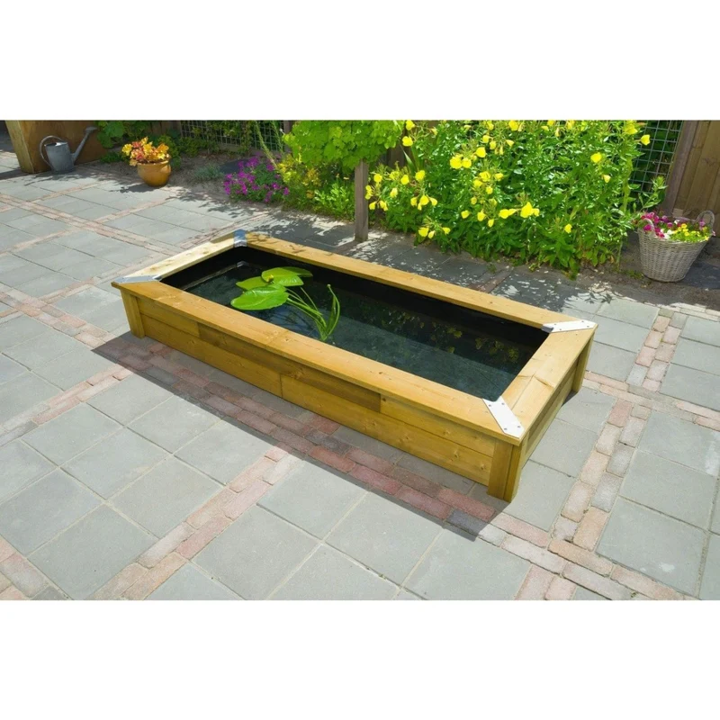 Set QUADRO MIRROR - Set pour bassin en Bois de sapin Du Nord