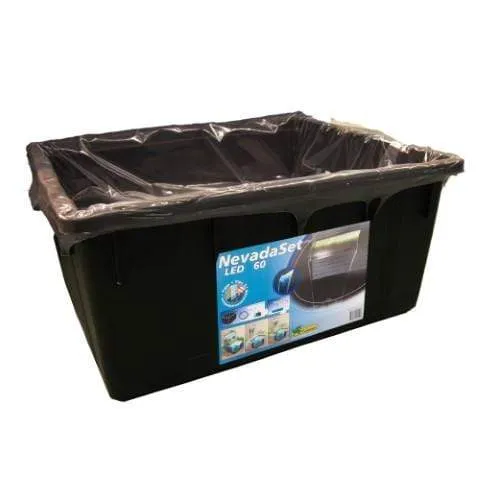 Set Nevada 60 Led - Cascade/Lame d'eau en Inox