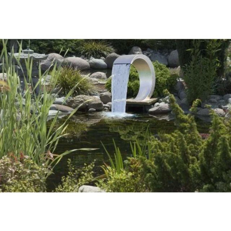 Mamba - cascade Etang & Piscine - Inox 316L - Lame d'eau pour piscine