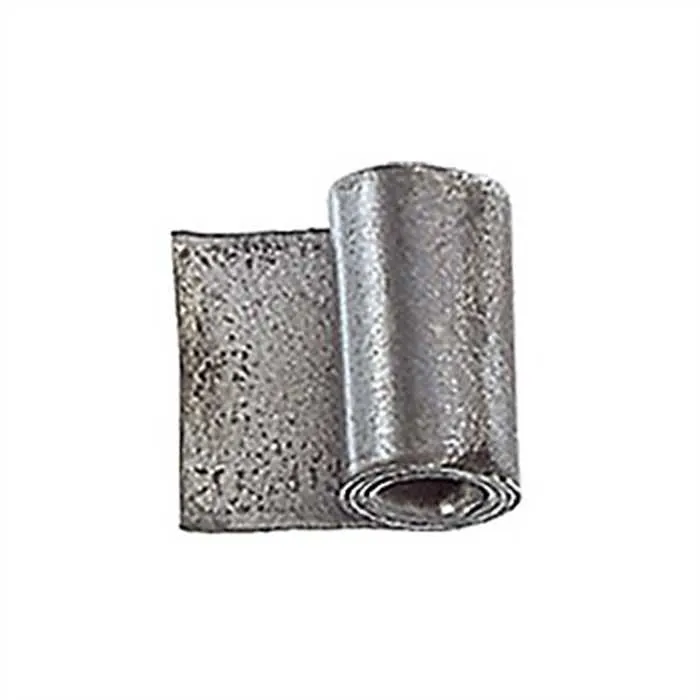 Plomb en lamelle de 6CM - Pour lester soi-même les tuyaux de pompe à air