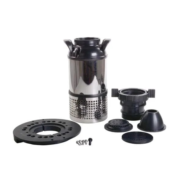 Aquaforte Fontaine flottante professionnelle 600W – 3 jets interchangeables – Aération & décoration pour étangs jusqu'à 1500 m²