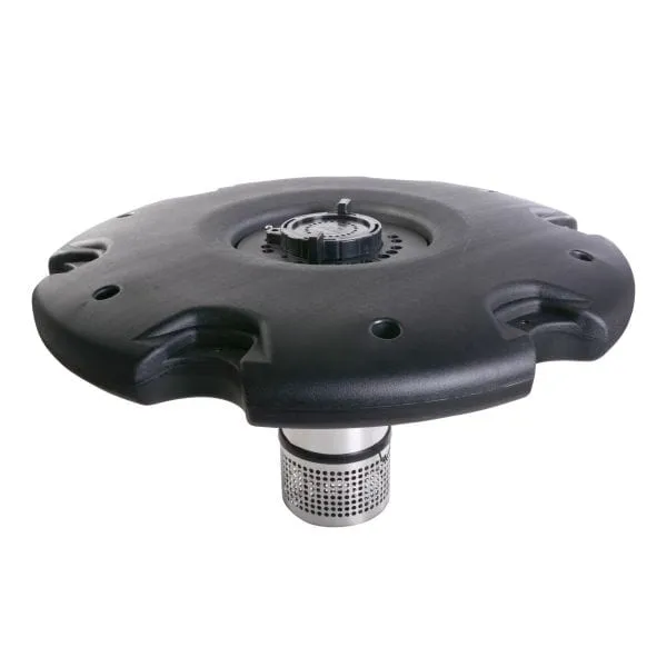 Aquaforte Fontaine flottante professionnelle 600W – 3 jets interchangeables – Aération & décoration pour étangs jusqu'à 1500 m²