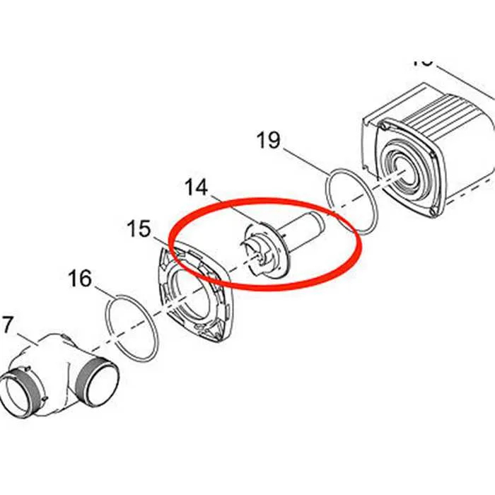 Rotor de remplacement pour AquaMax Eco Premium 10000