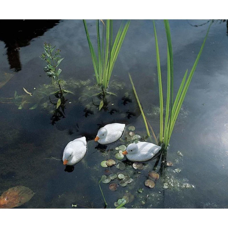 Petit caneton blanc flottant 12CM