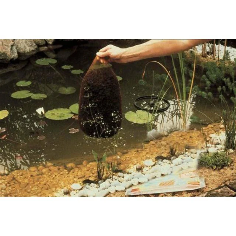 AQUAVITAL - Tourbe pour bassin- 10L -Diminue le taux d'acidité et stoppe la croissance des algues - 10 l