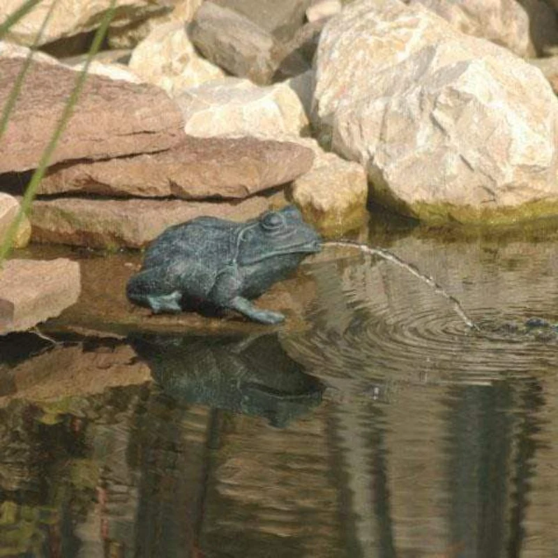 Gargouille Grenouille 12CM - Cracheur pour petit jeu d'eau - Ubbink