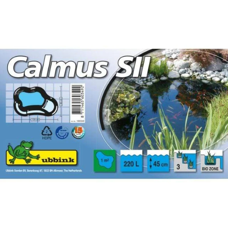Calmus SII - Bassin à enterrer 135 x 90 x 45CM - 220litres - Ubbink