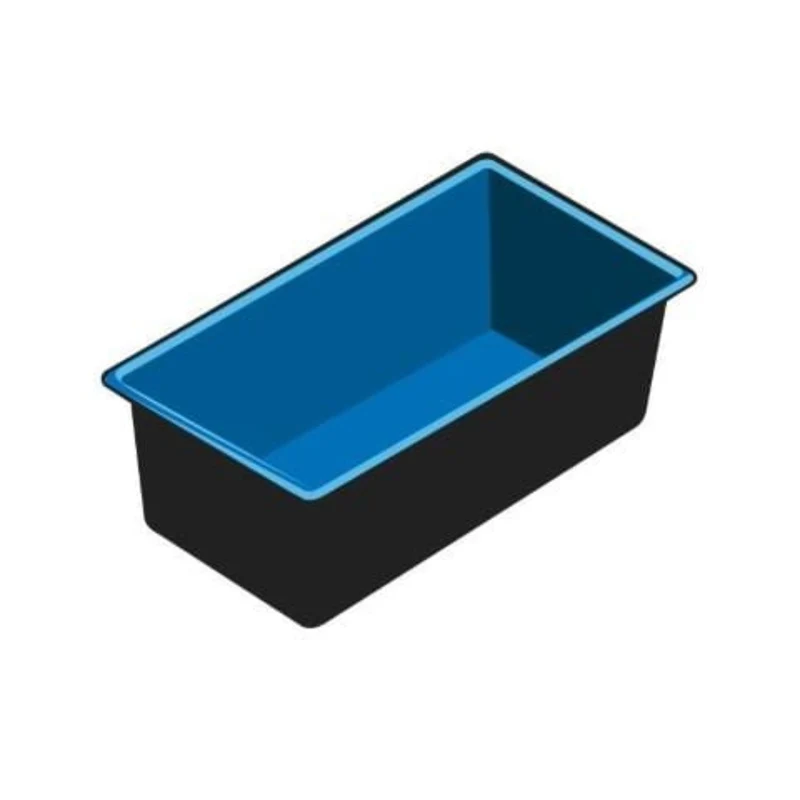 Quadra C3 - Bassin à enterrer 118 x 78 x 44CM - 365litres - Ubbink