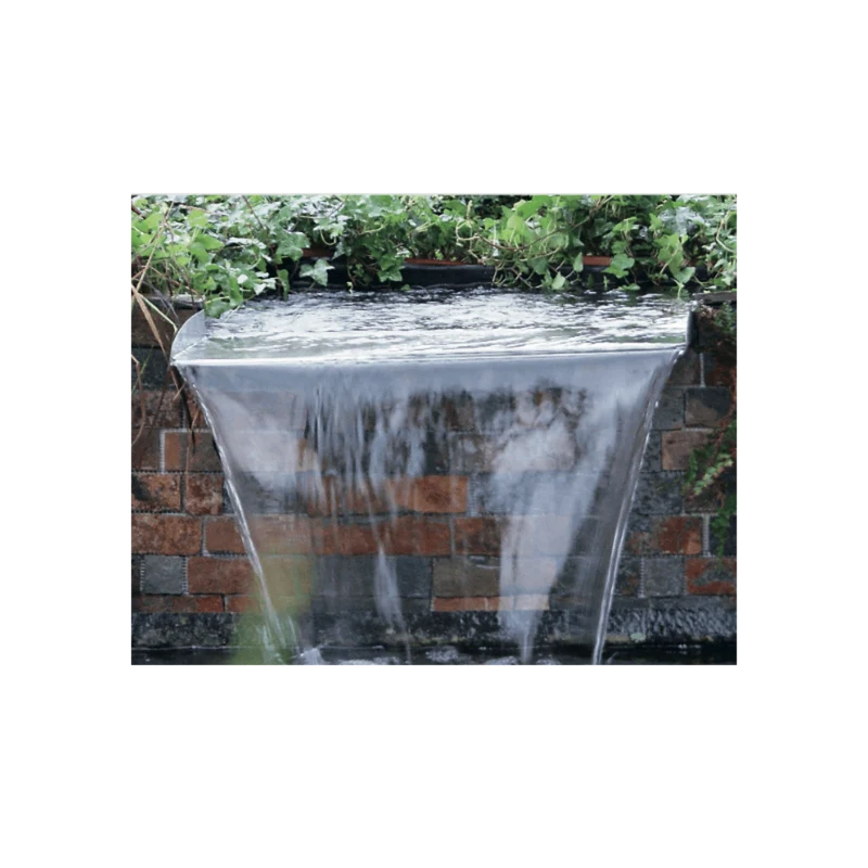 Brisbane 30 - Lame d'eau inox 30CM - Idéal pour lagunage ou débordement - Ubbink