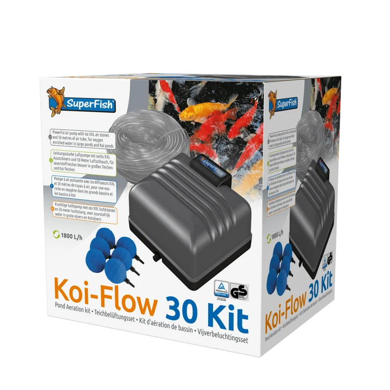 Koi-Flow 30 Set - Kit complet pour bassin de 20 à 30m³ - Superfish