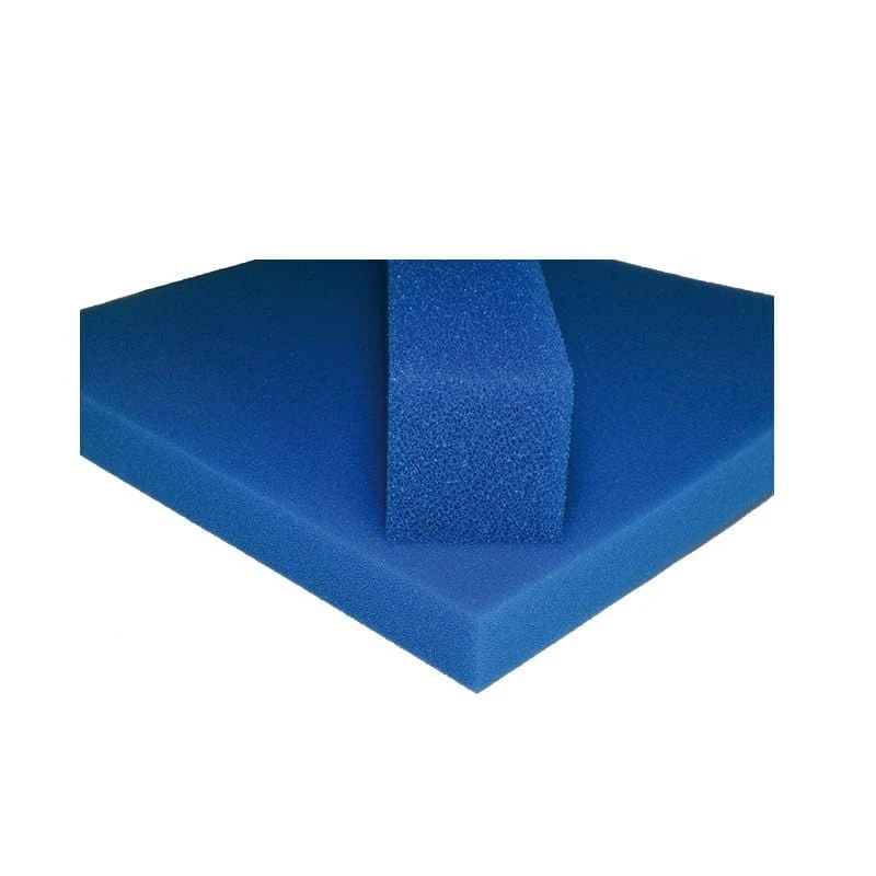 Mousse de filtration bleu 50 x 50 x 5CM - Large maille