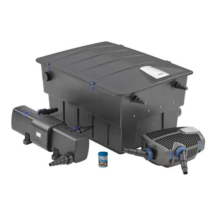 BioTec ScreenMatic² Set 60000 - Kit de filtration de qualité pour un bassin limpide - Oase